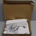 Ledido 4FT Marquee Light Up Letters O, Easy to Assemble Cool White Marquee Letters 4 Feet Tall for Indoor & Outdoor Events, Large Lighted Letter for Birthday Graduation Baby Shower Party Decorations