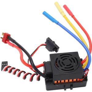 Waterproof 60A RC Brushless ESC, for 1/10, 1/12 and 1/16 Scale RC Vehicles, Cars, Trucks, Boats, and Aircraft