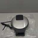 Cuisinart Waffle Maker, 1250W Round Classic Waffle Iron, 5-Setting Adjustable Browning Control, WMR-CANAS, Brushed Stainless