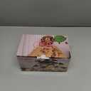 Christmas Garland with Lights, 6.5FT 20 LED Red Berry Pine Cone Garland Lights Battery Operated for Christmas Home Decorations