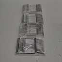 WDF 100 Piece Silver Forks Disposable - 7.48 Inch Silver Plastic Forks - Baroque Silverware for Dessert Cake - Heavy Duty Plastic Fork for Christmas Party, Wedding or Daily Using