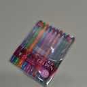 ParKoo Retractable Erasable Gel Pens Clicker, Fine Point 0.7mm, Assorted Color Inks for Drawing Writing, 10-Pack