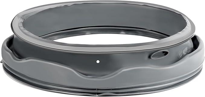 WH08X10036 Washer Door Boot Seal Gasket Door Diaphragm Compatible with GE Front Load Washer, Door Gasket Replacement Part WH08X10022 WH08X10040 AP4334050 PS1766023 EAP1766023 1394050
