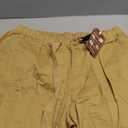 Kinghua Mens Baggy Cargo Pants Casual Loose Fit Elastic Waist Cotton Twill Cargo Pants,46 , Khaki
