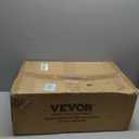 VEVOR Countertop Food Serving Display Container, 1 x 1 Pan Stainless Steel Food Serving Tray, Buffet Condiment Dispenser Display Rack with Clear Lid & 3 Ice Trays, for Restaurant Hotel Kitchen Party