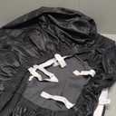 4Pcs HOMSFOU Chair Seat Cover Elastic Artificial Leather Protector for Dining Room Chairs Comfortable Wear Resistant Fits Seats for Home Hotel Use