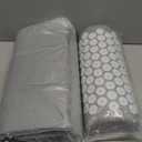 ProsourceFit Acupressure Mat and Pillow Set for Back/Neck Pain Relief and Muscle Relaxation (Large, Grey/White)