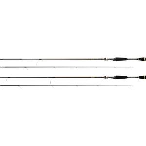 Daiwa AIRX662MFB Aird-X 8-17 lb Test Rod, Black, 6'6"