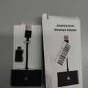 Android Auto Wireless Adapter for OEM Factory Wired Android Auto Car, Stable and Fast Convert Wired to Wireless Control Dongle, Plug & Play No Latency Easy Setup Fit for Android 11+ & Cars from 2017