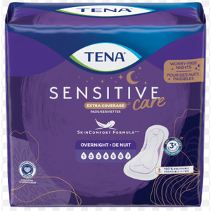 Tena Incontinence Pads, S/M Size, Overnight Absorbency, For Men & Women, ProSkin 10 Pieces, 3x Protection - 8 Pieces 10 in each Piece (8x10) 80 count in total
