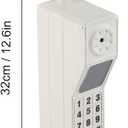 Diydeg Retro Mobile Phone, 80S 90S Old Fashioned Portable Brick Cell Phone Ornament, Simulation Photographic Props Vintage Cellular Phone Model for Party Decorations Home Stage Decor (White)