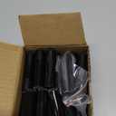 50 Pcs 5.5g Twist-up Lip Balm Tubes,Empty Plastic Lip Gloss Balm Containers Rotatable Deodorant Containers for DIY Homemade Lipsticks, Chapsticks and Homemade Solid Perfume,Black