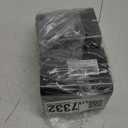 Electric Toothbrush Holder 3 Slots Tooth Brushing Holder with Bamboo Dividers for Bathrooms, Plastic Toothbrush and Toothpaste Organizer for Shower, Countertop, Vanity, Black, 2-Pack