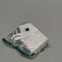 Digital Refrigerator Thermometer 2 Pack Fridge Freezer Room Thermometer Waterproof Large LCD Display Max/Min Record Function, White