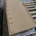 KunAndPeng 62.99" Wood Brown Solid Wood Dining Table, Heavy-Duty Metal Legs Leisure Table for Home Office, Kitchen & Restaurant Use