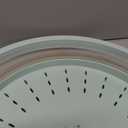 Tovolo Large Microwave Splatter Cover Blue Haze 13 inch Collapsible Silicone Splatter Cover for Extra Large Microwaves, Dishwasher Safe Vented Plate Guard BPA Reheating Cover for Food