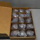 Skyflame Ceramic Fireplace Balls, 3 Inch, Gray, Set of 15 Round Fire Stones Set for Indoor and Outdoor Fire Pits or Fireplaces Accessory