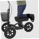 KOMBIUDA Memory Foam Knee Walker Pad Cover with Adjustable Straps Non-Slip Knee Scooter Cushion for Pain Relief and Extended Comfort Support