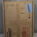 TETOTE 20 x 28 Medicine Cabinet with Mirror with Tempered Beveled Mirror Silver Medicine Cabinet Aluminum Cabinet DTC Hinges, Stepless Adjustable Shelves, Recessed/Surface-Mounted