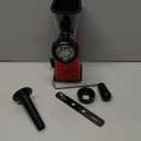 LHS Manual Meat Grinder with Stainless Steel Blades Heavy Duty Powerful Suction Base for Home Use Fast and Effortless for All Meats, Red