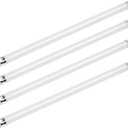 Pack of 4 F8T5/WW 8W T5 12" Daylight White 3000k Fluorescent Light Bulb 20,000hr