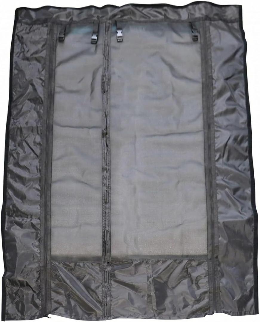 Van Bug Screen for Mercedes Sprinter, Transit, Promaster Side Sliding Door, Heavy Duty Mosquito Net for Campervans and RVs, Van Life Essentials Mesh Screen (71 x 52 Inch)