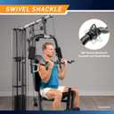 Marcy Deluxe Exercise Curl Bar Attachment for Cable Machines and Resistance Training, Ergonomic Alloy Steel Bar for Lat Pulldowns, Bicep Curls, Tricep Pressdowns and Home Gym Workouts