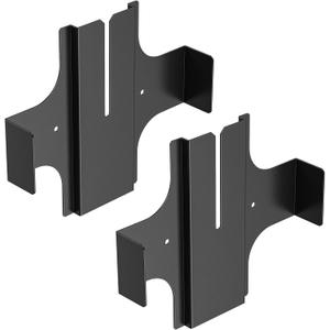 Pair of Slim Wall Mount for Sonos Amp Mount Bracket, Black Steel Mount for Sonos Wireless Amplifier Mounting Bracket