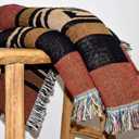 Pure Country Weavers Mesquite Earth Blanket - Southwest Native American Inspired - Gift Tapestry Throw Woven from Cotton - Made in The USA (72x54)