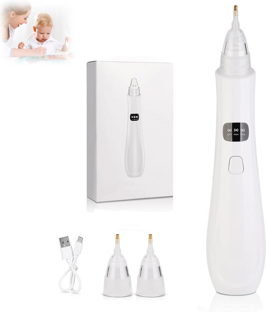 Electric Diamond Painting Pen with Vacuum Technology, with 2 Replaceable Tips, Rechargeable Art Painting Pen, Perfect for 3D Drills, Portable and Durability, Gift for Diamond Art Lovers