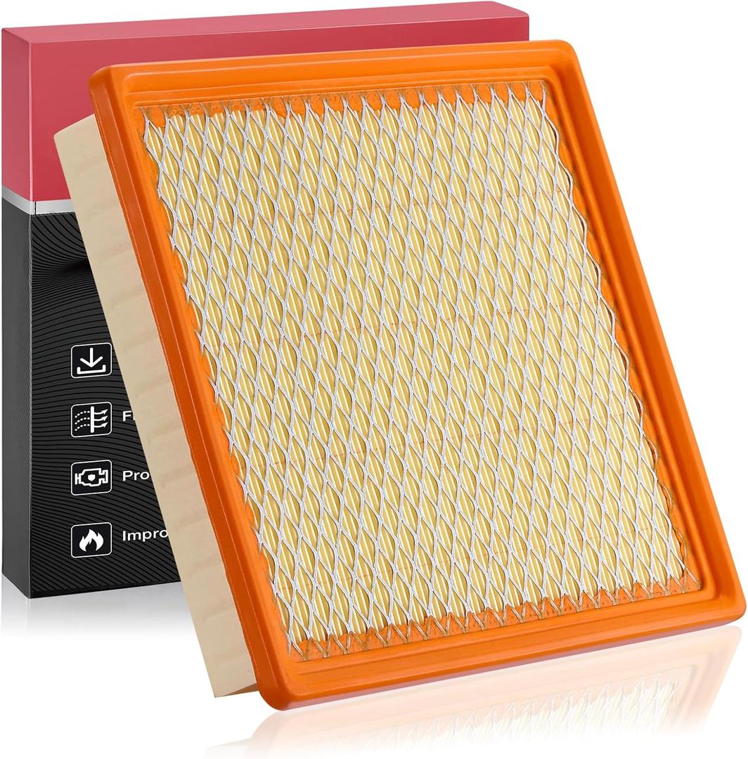 BDFHYK CA9054 Engine Air Filter Compatible with Chrysler 200 2011-2014, Cirrus/Sebring 2007-2010, Voyager 2001-2003, Compatible with Dodge Avenger 08-10, Grand Caravan 01-10, Caravan