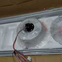 Minislak 72 Inch Ceiling Fan Without Light with 8 White Aluminum Blades,Industrial Ceilin fan with Remote,6 Speed,Quiet DC Motor,Large Outdoor Indoor Ceiling Fan for Patio,Garage,Living Room