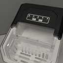 Frigidaire 26 Lbs per Day Portable Compact Maker, Ice Making Machine, Stainless, Medium