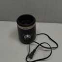 SHARDOR Electric Super Silent Blade Coffee Grinder, Timed Grind Control Rotary Knob, Adjustable Coarse to Fine for Coffee Beans, Spices & Herbs, with 2 Removable Stainless Steel Bowl, Black