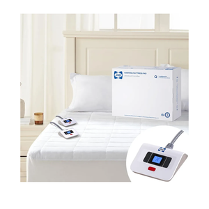 Sealy Electric Mattress Pad Queen Size, 10 Heating Settings Heated Mattress Pad, Bed Warmer with Dual Controller & Auto Off 112 Hours, Fit Up to 17 Inch, Machine Washable, 60"x80"