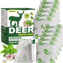 Deer Repellent, Rabbit Repellent Pouches, 10Pack Peppermint Oil to Repel Deer and Rabbit, Keep Deer and Rabbit Away from Yard and Garden, Outdoor Use