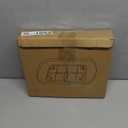 Yieach Clear Refrigerator Lazy Susan Turntable,11.9''x10.2'',Square Fridge Turntable Organizer,Large Rotating Fridge Tray for Kitchen,Countertop,Pantry,Cabinet,Jars and Condiment Organizer,Pack of 2