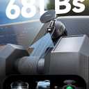 JOYROOM Car Mount for iPhone, [Tri-Fold] MagSafe iPhone Car Mount, [Suction Pro+Gel Base] 360° Rotation iPhone Car Holder, Strong Magnet for iPhone 17 Pro Max and Other Series[Not for Charging]