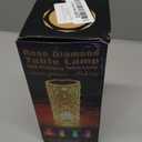 Portable Crystal Table Lamp,3 Color Touch Control Rechargeable Lamp,Crystal Bedside Lamp,Night Light,Room Decor Desk Lamp,Bedroom,Living Room,Kitchen,Dining Room Lamp (3-Color Rose)