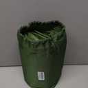 Camping Sleeping Pad with Quick-Inflate Foot Pump, Water Resistant, Ultralight, Olive Green (Single)