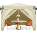 10x10 Pop Up Canopy Outdoor Tent Party Tent, Wedding Party Tent Outdoor Canopy Waterproof UV50 Canopy Tent Event Shelter for Parties, 2 Piece, Top Cover And Walls
