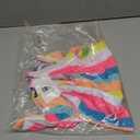 Hurley Girls' Tankini 2-piece Swimsuit (Large, White/Multi Stripe)