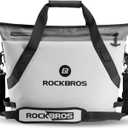 ROCKBROS Soft Cooler Insulated Leak Proof Cooler Bag Portable 36 Can Large Soft Sided Coolers Waterproof Insulated Pack Cooler for Travel, Beach, Camping, Picnic, Lunch, Fishing, Floating, Party