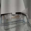 Officemate Hanging File Frame, Letter Size, Adjustable 14 to 18-Inches, 2 Count (Pack of 1),Silver, 91990