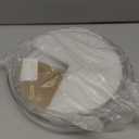 2 Pack Lazy Susan Turntable Organizer, 9 and 10 Inch Rotating Trays for Corner Cabinet, Fridge, Pantry, Kitchen, Table Top, Makeup Vanity, Bathroom Countertop Storage, Acrylic Spinning Spice Rack