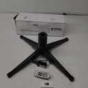 VINCONLIDY 𝐌𝐮𝐬𝐢𝐜𝐚𝐥 Rotating Christmas Tree Stand, Adjustable Tree Stands with Remote Control, Music, Adapter, Artificial Christmas Tree Stand for Up to 10 FT 80 LB Tree