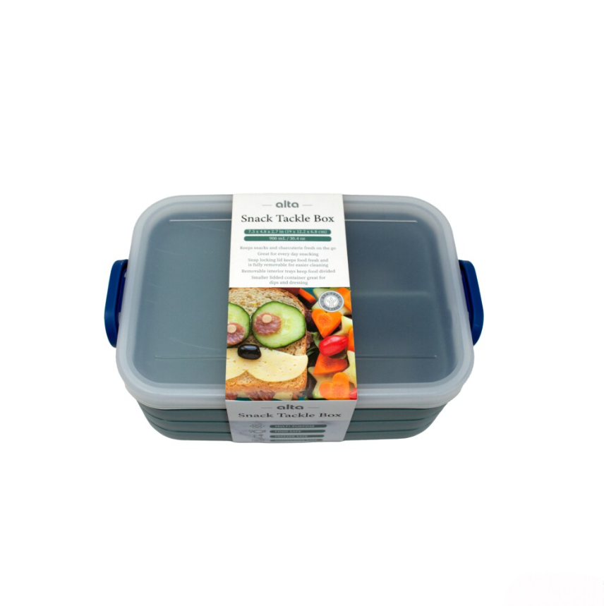 Alta FF Snack Bento Box
 7.5x4.8x2.7 Inches