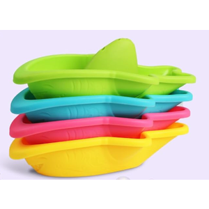 Baby Bath Toys for Kids Ages 1-3 6 PCS Toddler Bath Toys Mold Free for 12+ Months Bathtub Beach Sand Pool Water Table Toys for 1 2 3 4 5 6 Years Old Boys Christmas Birthday Gifts