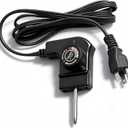 Electric Skillet Cord Replacemen for Masterbuilt,Hamilton Beach,Chefman,Presto,Cuisinart Fondue Pot,15A/125V Adjustable Thermostat Probe Cord,Thermostat Control for Grill/Griddle/Smoker/Fryers