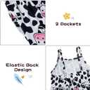 Vieille Baby Toddler Girl Cute Strap Jumpsuit One-piece Romper with Pockets 1-8 Years (3-4T)